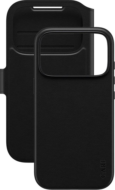 Чохол-книжка CARE by PanzerGlass Feature Case Tango Two-in-One Wallet w. MagSafe для Apple iPhone 17 Pro Black (CR75454) - зображення 2