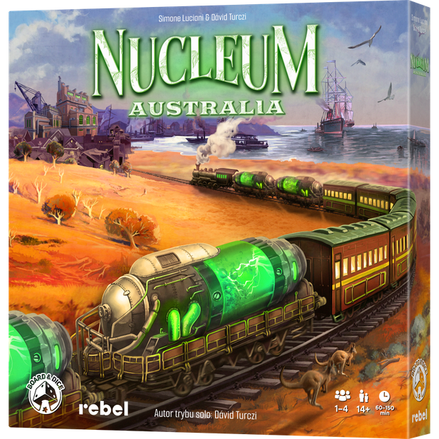 Доповнення до настільної гри Rebel Nucleum: Австралія (5906954790156) - зображення 1
