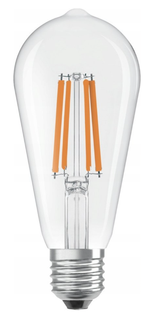 Лампа світлодіодна Osram LED ST64 E27 4W 830 806LM FIL ULTR (4099854235634) - зображення 2