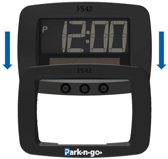 Електронний паркувальний диск Park'n'Go Eco Digital FS42 (5713141040105) - зображення 2