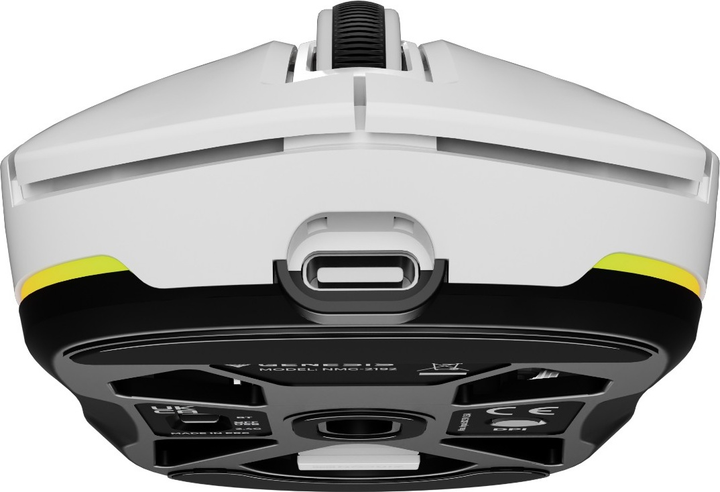 Mysz Genesis Zircon 660 Wireless/Bluetooth/USB White (NMG-2192) - obraz 11