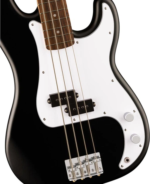 Бас-гитара Squier Debut Precision Bass LRL Black - Фото 4 Бас-гитара Squier Debut Precision Bass LRL Black - изображение 4