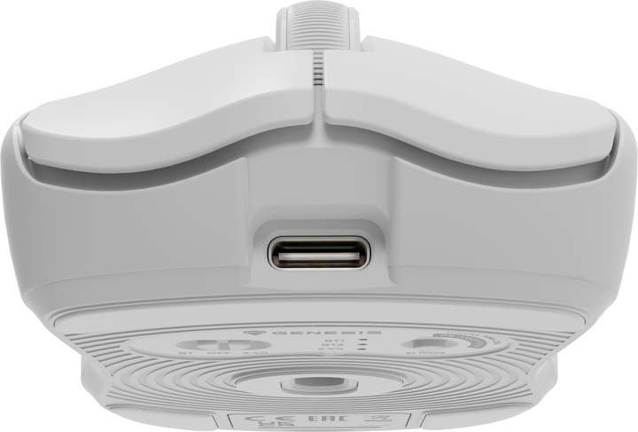 Mysz Genesis Zircon 500 Wireless/Bluetooth/USB White (NMG-2114) - obraz 10
