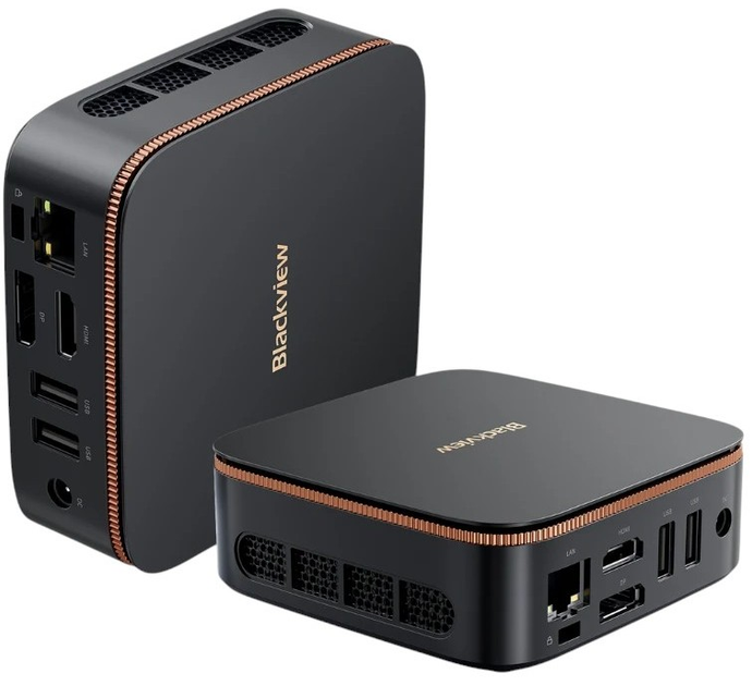 Nettop Blackview Mini PC MP20 Black (MP20-BK/BV/V1) - obraz 4