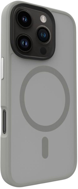 Панель Evelatus Hybird Case With Magsafe для Apple iPhone 16 Pro Max Silver (EVEAPP16PMHMCS) - зображення 2