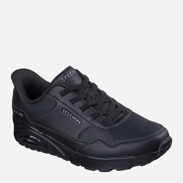 Buty sportowe męskie Skechers Uno Banksia Luxe 183023-BBK 42 Czarne (198739691191) - obraz 2