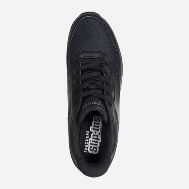 Buty sportowe męskie Skechers Uno Banksia Luxe 183023-BBK 42 Czarne (198739691191) - obraz 4