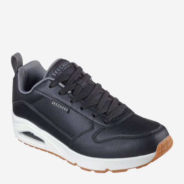Чоловічі кросівки Skechers Uno - Alder 183012-BKGY 42 Чорні (198376315702) - зображення 2
