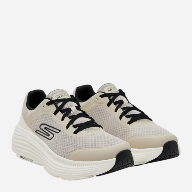 Sneakersy męskie Skechers Max Cushioning Endeavour 220613-TPBK 41 Beżowe (198376940874) - obraz 2