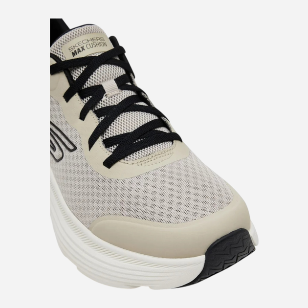 Чоловічі снікери Skechers Max Cushioning Endeavour 220613-TPBK 42 Бежеві (198376940881) - зображення 6