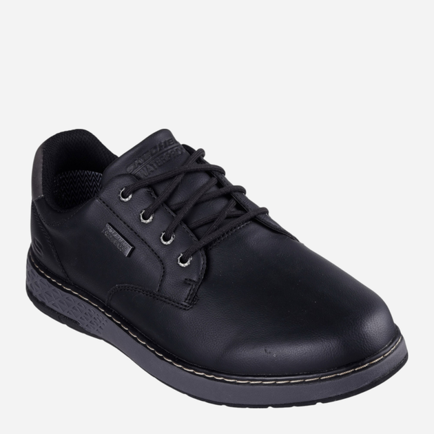 Buty derby męskie Skechers Garlan - Pryor 205234-BLK 46 Czarne (197976697874) - obraz 2