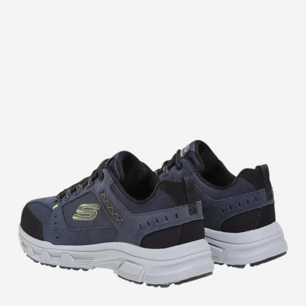Чоловічі кросівки для трекінгу Skechers Oak Canyon 51893-NVLM 41 Сині (192283139321) - зображення 5