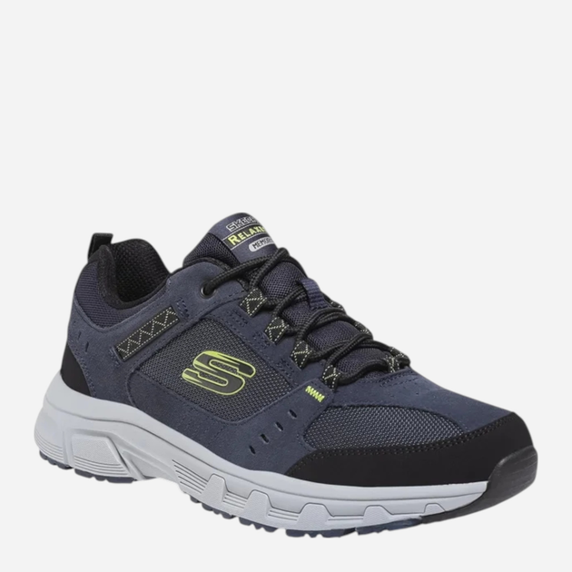 Чоловічі кросівки для трекінгу Skechers Oak Canyon 51893-NVLM 46 Сині (192283139406) - зображення 3