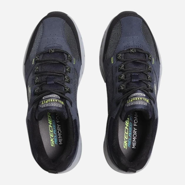Чоловічі кросівки для трекінгу Skechers Oak Canyon 51893-NVLM 41.5 Сині (192283139338) - зображення 7
