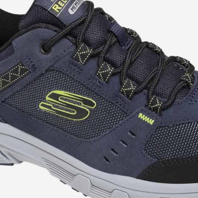Чоловічі кросівки для трекінгу Skechers Oak Canyon 51893-NVLM 42 Сині (192283139345) - зображення 8
