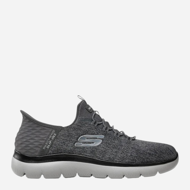 Чоловічі кросівки Skechers Summits - Key Pace 232469-CCBK 41.5 Сірі (197627111674) - зображення 1