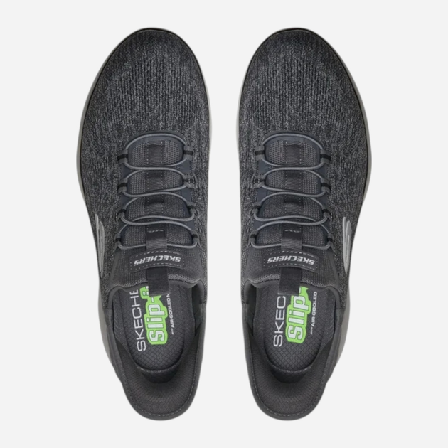 Buty sportowe męskie Skechers Summits - Key Pace 232469-CCBK 45.5 Szare (197627111735) - obraz 4