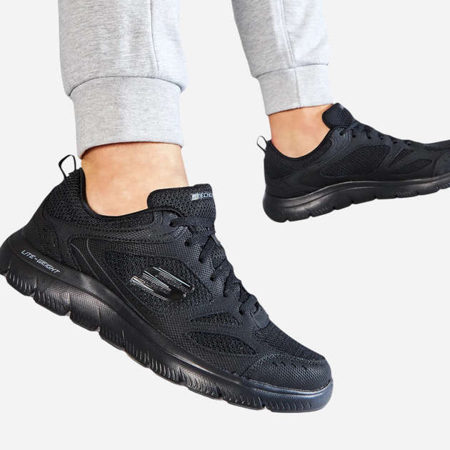 Чоловічі кросівки Skechers South Rim 52812-BBK 45 Чорні (191665793205) - зображення 2
