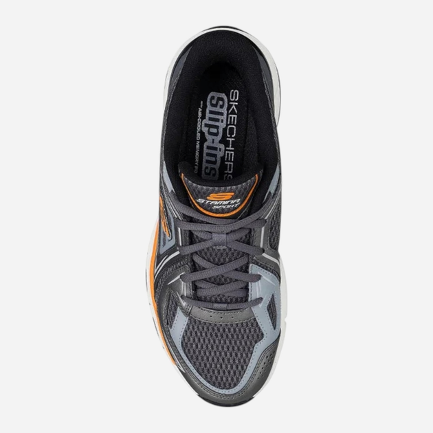 Чоловічі кросівки Skechers Stamina Sport - Kordae 233156-CCOR 44 Сірі (198739837018) - зображення 4