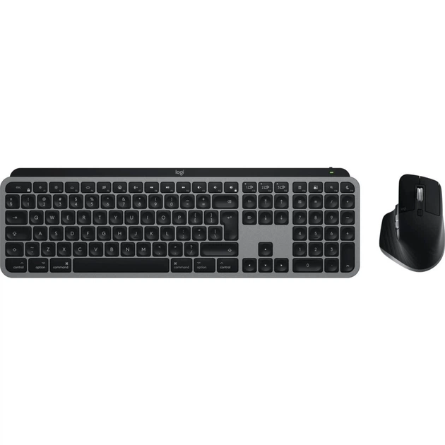 Комплект (клавиатура + мышь) Logitech MX Keys S Combo for Mac Space Gray (920-012845) UA [111486] - изображение 2