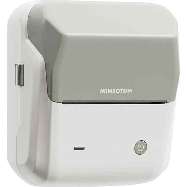 Портативний термопринтер для етикеток Niimbot B31 Grey [141300] - зображення 3