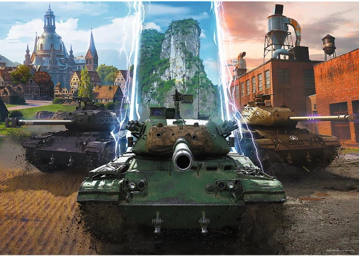 Пазл Trefl Время действовать, World of Tanks, 500 эл. (37535) - изображение 2