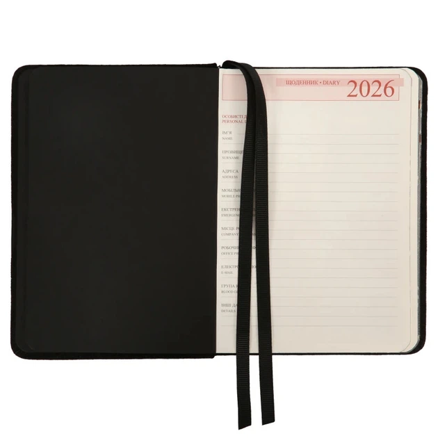 Деловой блокнот А6 2026 Leo Planner Luna 252706 352 листа - изображение 7
