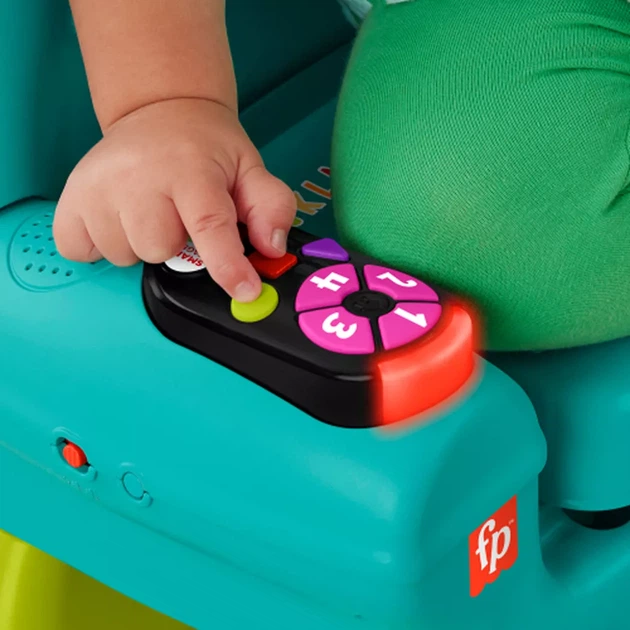 Интерактивное кресло с технологией Smart Stages Fisher Price (HTW90) - Фото 3 Интерактивное кресло с технологией Smart Stages Fisher Price (HTW90) - изображение 3