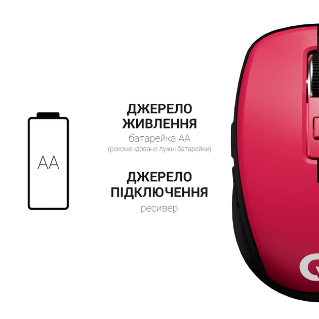Мышь беспроводная OfficePro M267R Red - изображение 12