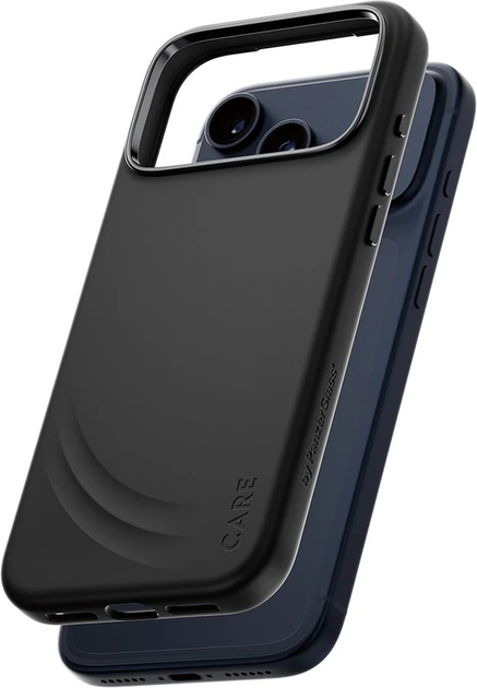 Etui CARE by PanzerGlass Feature FLOW Case Black w. MagSafe do Apple iPhone 17 Pro Max (CR83131) - obraz 1