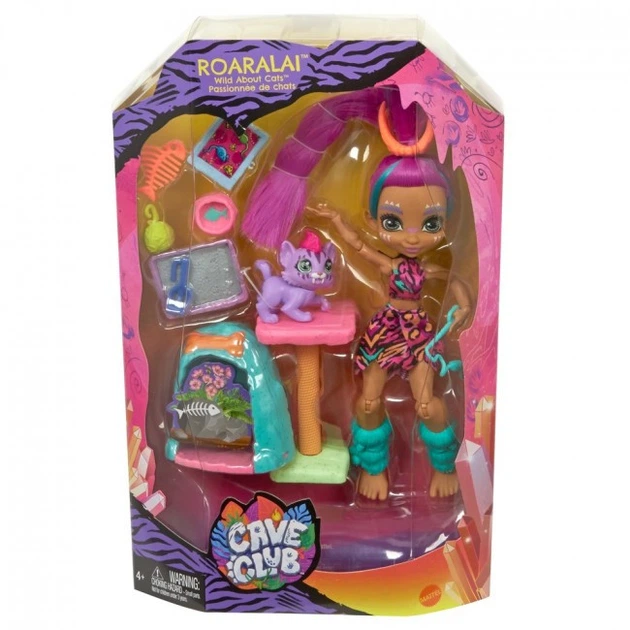 Кукла Cave Club Пещерная история Mattel GNL94/GNL95 - Фото 2 Кукла Cave Club Пещерная история Mattel GNL94/GNL95 - изображение 2