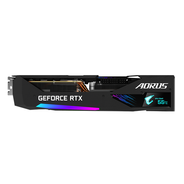 Відеокарта GeForce RTX 3070 Ti 8GB Gigabyte Aorus Master (GV-N307TAORUS M-8GD) Б/В - изображение 4