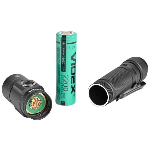 Портативний світлодіодний ліхтарик VIDEX VLF-A352 600Lm 5000K - зображення 5