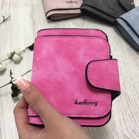 Женский Кошелек замшевый Baellerry Forever Mini клатч портмоне - изображение 4