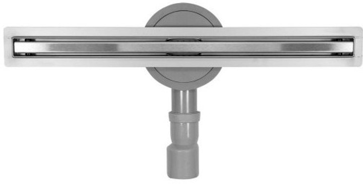 Odpływ liniowy Fala 71631 Slim 60x3x7 cm z syfonem 56 mm stal nierdzewna (5906083086861) - obraz 4