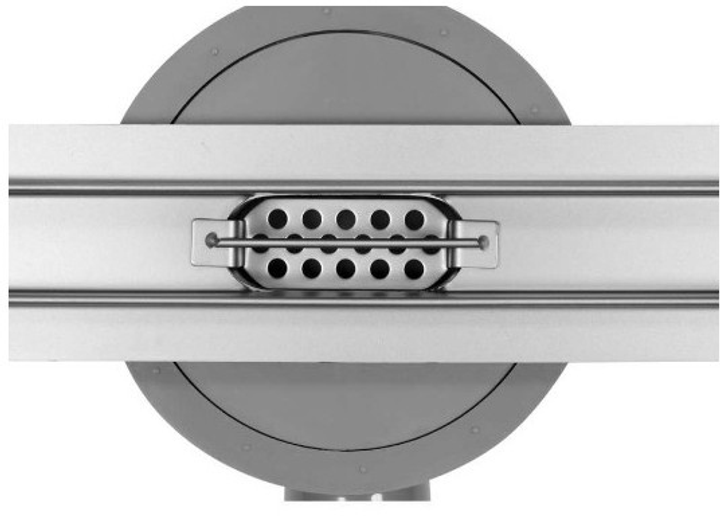 Odpływ liniowy Fala 71633 Slim z syfonem 56 mm stal nierdzewna  80x3x7 cm (5906083086885) - obraz 6