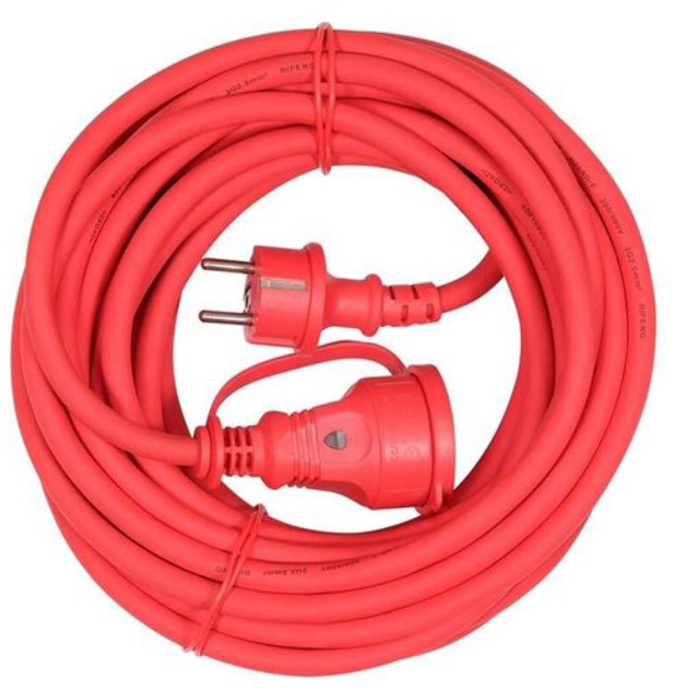 Przedłużacz budowlany Yato 1 gniazdo 250 V 16 A wskaźnik LED 20 m (YT-81001) - obraz 1