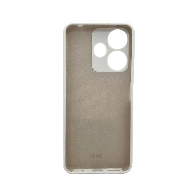 Чохол для смартфона Cosmic Silicone Case AA for Xiaomi Redmi 13 4G White (CosSilXi134GWhite) - Фото 3 Чохол для смартфона Cosmic Silicone Case AA for Xiaomi Redmi 13 4G White (CosSilXi134GWhite) - изображение 3