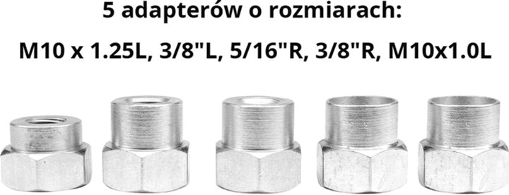 Тримерна головка з 5 адаптерами FLO 79550 - зображення 2