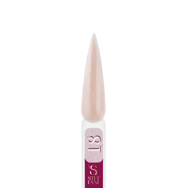 Акригель для нігтів камуфлюючий Steffani Light Acryl Gel 10 мл, 18 Світло-бежевий з шиммером - Фото 2 Акригель для нігтів камуфлюючий Steffani Light Acryl Gel 10 мл, 18 Світло-бежевий з шиммером - изображение 2