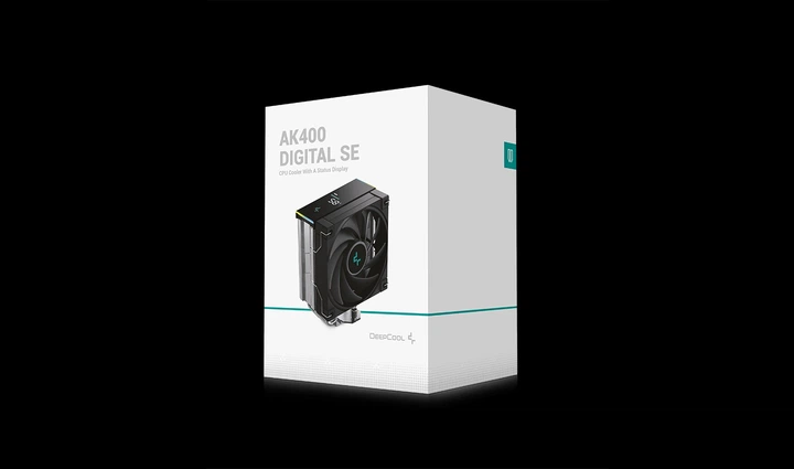 Кулер DeepCool AK400 Digital SE Black (R-AK400-BKADMN-GJD) - зображення 9