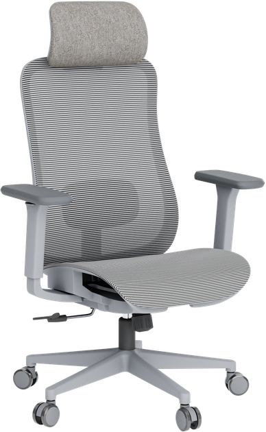 Крісло офісне OfficePro Wave OC670-G-G-G - изображение 7