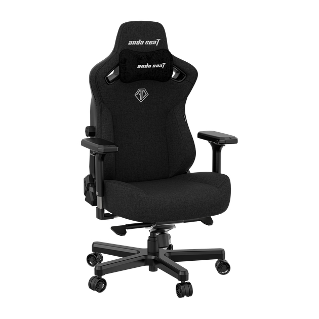Крісло ігрове Anda Seat Kaiser 3 Black Fabric Size L (AD12YDC-L-01-B-CF) - изображение 2