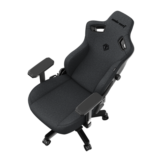 Крісло ігрове Anda Seat Kaiser 3 Dark Gray Fabric Size L (AD12YDC-L-01-GB-CF) - Фото 8 Крісло ігрове Anda Seat Kaiser 3 Dark Gray Fabric Size L (AD12YDC-L-01-GB-CF) - зображення 8