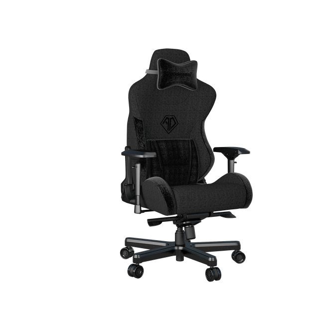 Крісло ігрове Anda Seat T-Pro 2 Black Size XL (AD12XLLA-01-B-F) - зображення 3