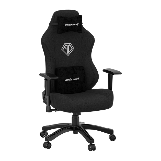 Крісло ігрове Anda Seat Phantom 3 Black Fabric Size L (AD18Y-06-B-F) - зображення 14