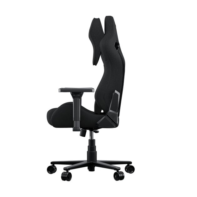 Игровое кресло Anda Seat Kaiser Frontier XL Dark Gray Fabric нагрузка до 150 кг, льняная ткань, пена Memory Foam, гарантия 24 мес, наклон спинки 160 °, рост до 200 см - изображение 13