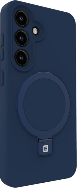 Etui Evelatus Premium Magsafe with Stand Soft Touch do Samsung Galaxy S24 Dark Blue (EVEGS24PMSSTSB) - obraz 2