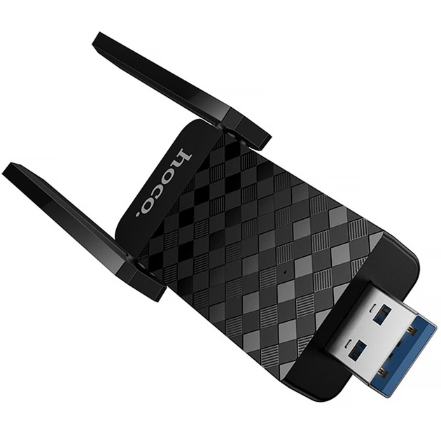 Портативний модем WiFi роутер Hoco HI34 600Mbs (Micro SIM) Black - Фото 2 Портативний модем WiFi роутер Hoco HI34 600Mbs (Micro SIM) Black - зображення 2