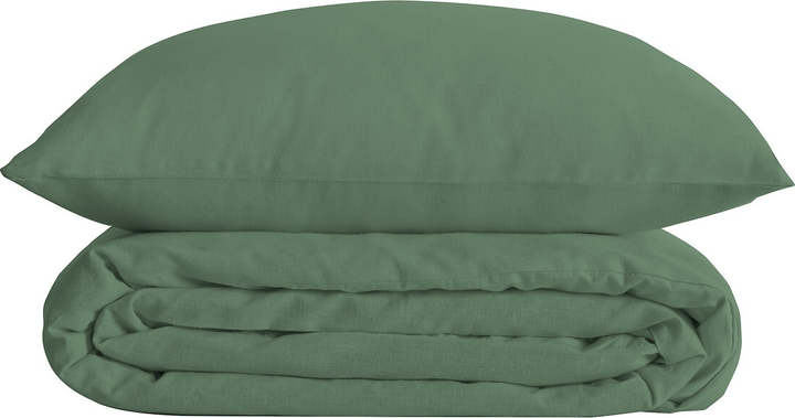 Комплект постільної білизни Atmosphera Extra Soft з перкалю зелений 220 x 240 см (3560232982910) - зображення 1